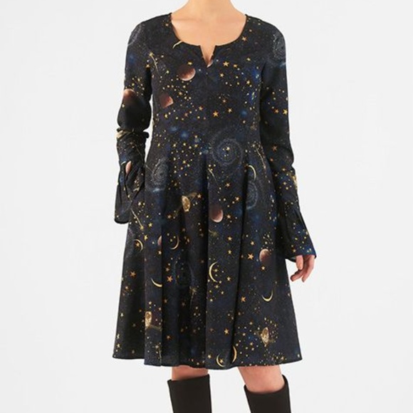 eshakti Dresses & Skirts - SALE Eskakti Galaxy Constellation Dress size 10
